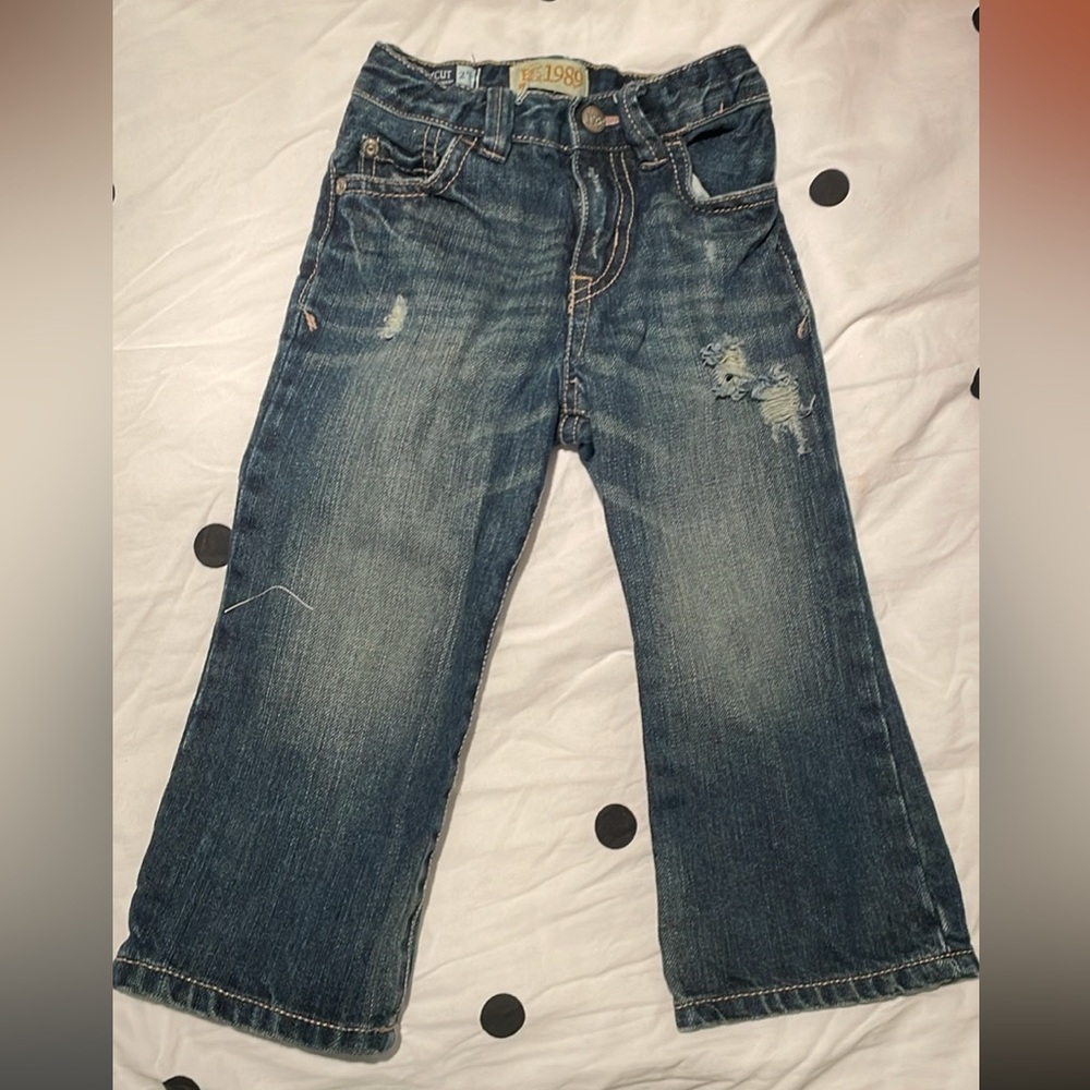 The Children’s Place Stylish Distressed Denim Jeans